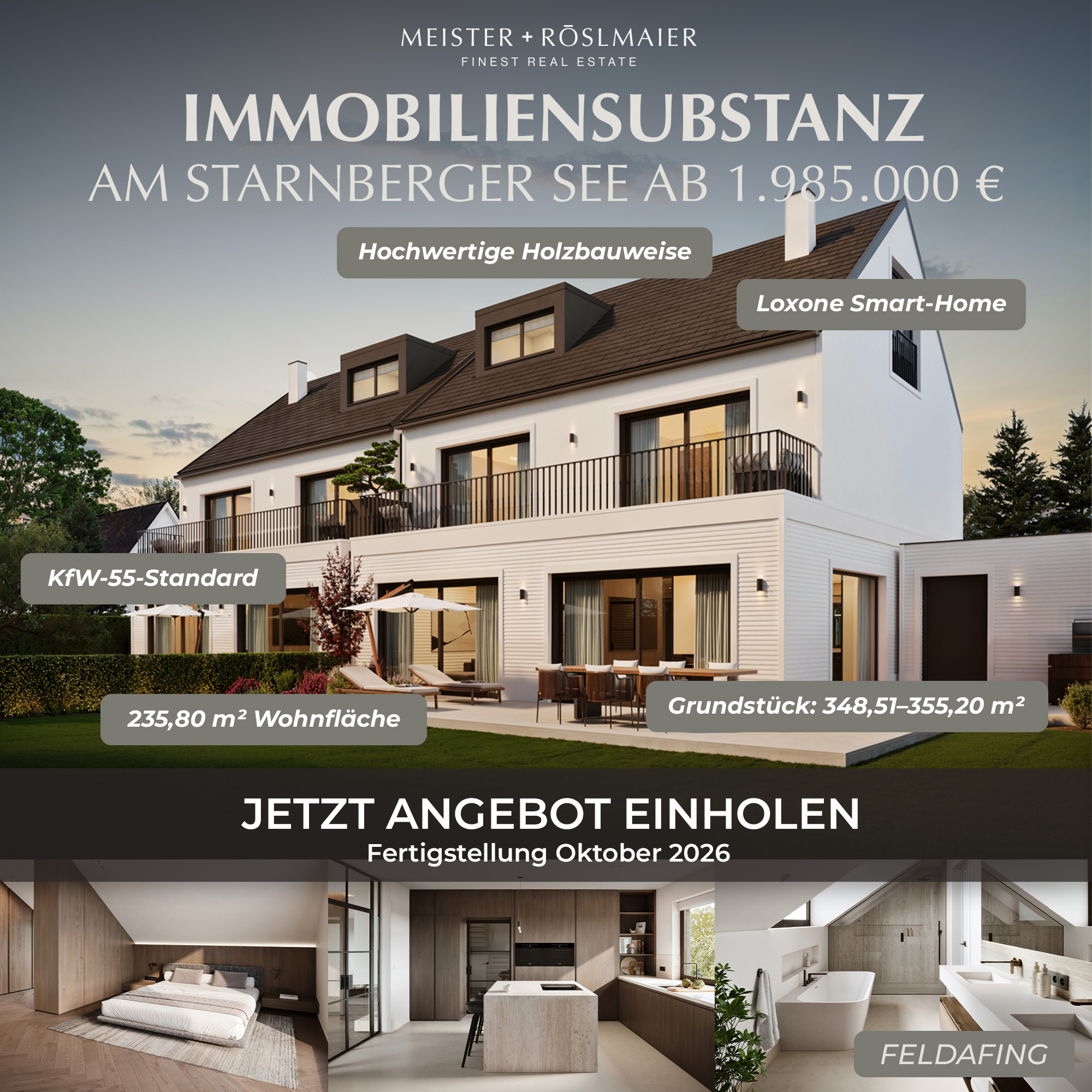 Werbemotiv Meister + Röslmaier — Kapitalanlage