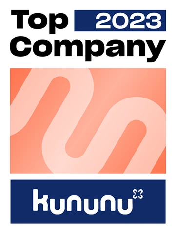 kununu Top Company 2023 — Auszeichnung der Anfragenfluss GmbH