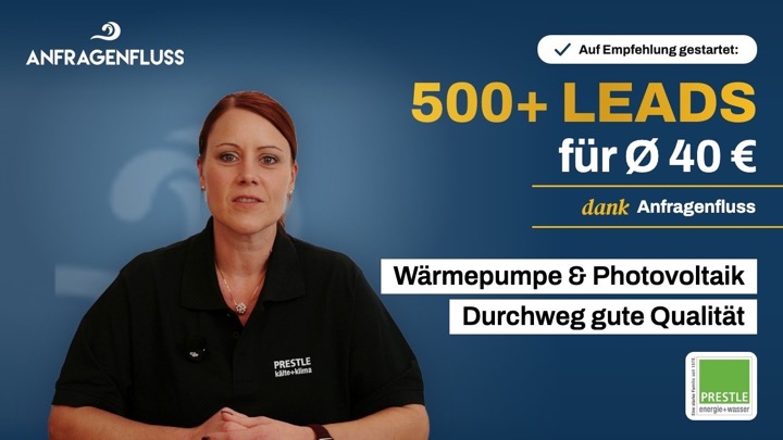 Kundenstimme Karl Prestle GmbH & Co. KG
