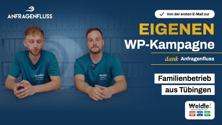 Kundenstimme Jörg Weidle GmbH Heizung Sanitär